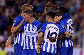 Brighton & Hove Albion versloeg Manchester United met een doelpunt in de laatste minuten
